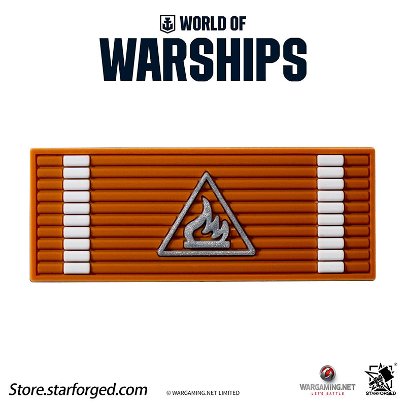 Starforged World of Warships  Game Damage Counting Logo Velcro Men's Accessories Other