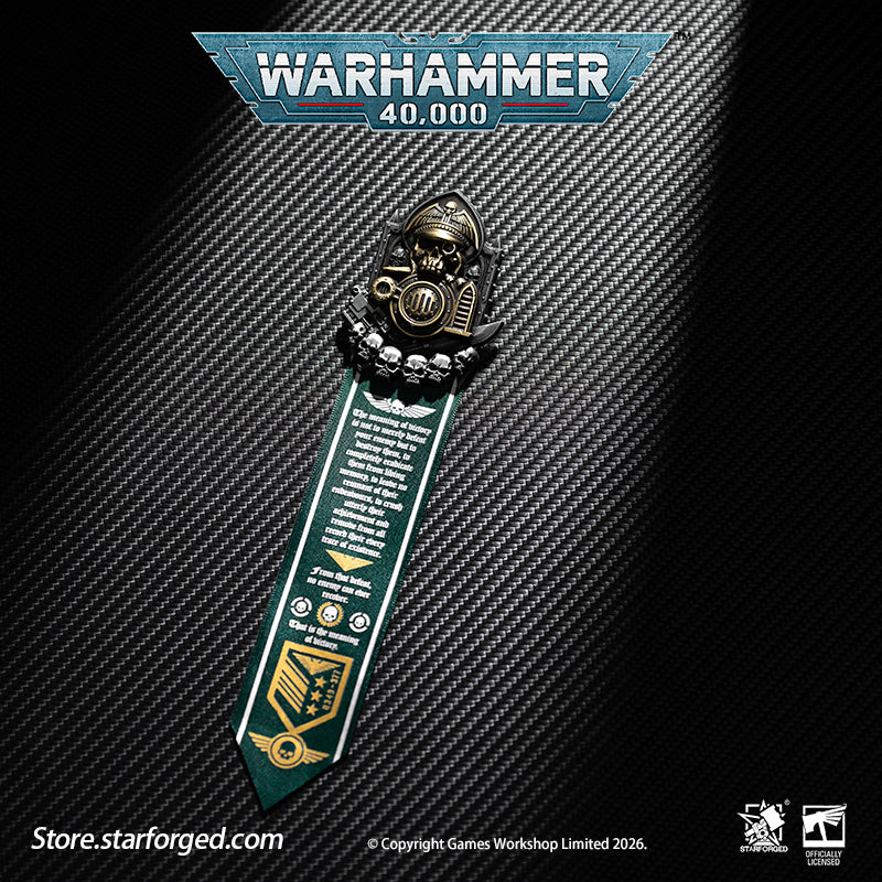 Starforged Warhammer 40K Astra Militarum Scroll Seal (Armageddon “Old One Eye” Honor Badge) Men's Fashion Accessories Armageddon is burning  The endless hordes of Orks press in without cease, and the defenders of the Imperium stand on the brink of collapse. Only one man could pull this world back from the fate of annihilation.  The Second War for Armageddon was a massive WAAAGH! launched by the Ork Warlord Ghazghkull Mag Uruk Thraka. Imperial command faltered under poor leadership