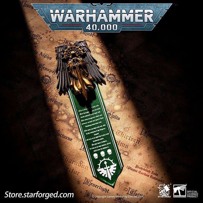 Starforged Warhammer 40K Dark Angels Seal of Duty Emble of Inner Circle Brooch The Dark Angels, ranked as the First among the twenty Space Marine Legions, were the first Astartes Legion created before the Great Crusade. Many of their strategic doctrines and tactical teachings became the foundation for the Space Marines that followed. Their Primarch, Lion El'Jonson, holds a pivotal role in the long history of the Warhammer universe. Recently, the father of the First Legion has returned to the 40K universe, a