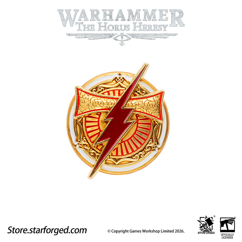 Starforged Warhammer 30K Space Marines White Scar Scroll Pin Heavy Badge Men's Fashion Jewelry Pin Badge The White Scars (known to themselves as the Ordu of Jaghatai), originally known as the Star Hunters were the V Legion of the original twenty Space Marine Legions of the First Founding. Their Primarch is Jaghatai Khan. During the Horus Heresy the White Scars remained loyal to the Emperor, after which they reorganised and split into Chapters. Drawing on the tribal savagery of their homeworld, the White Sca