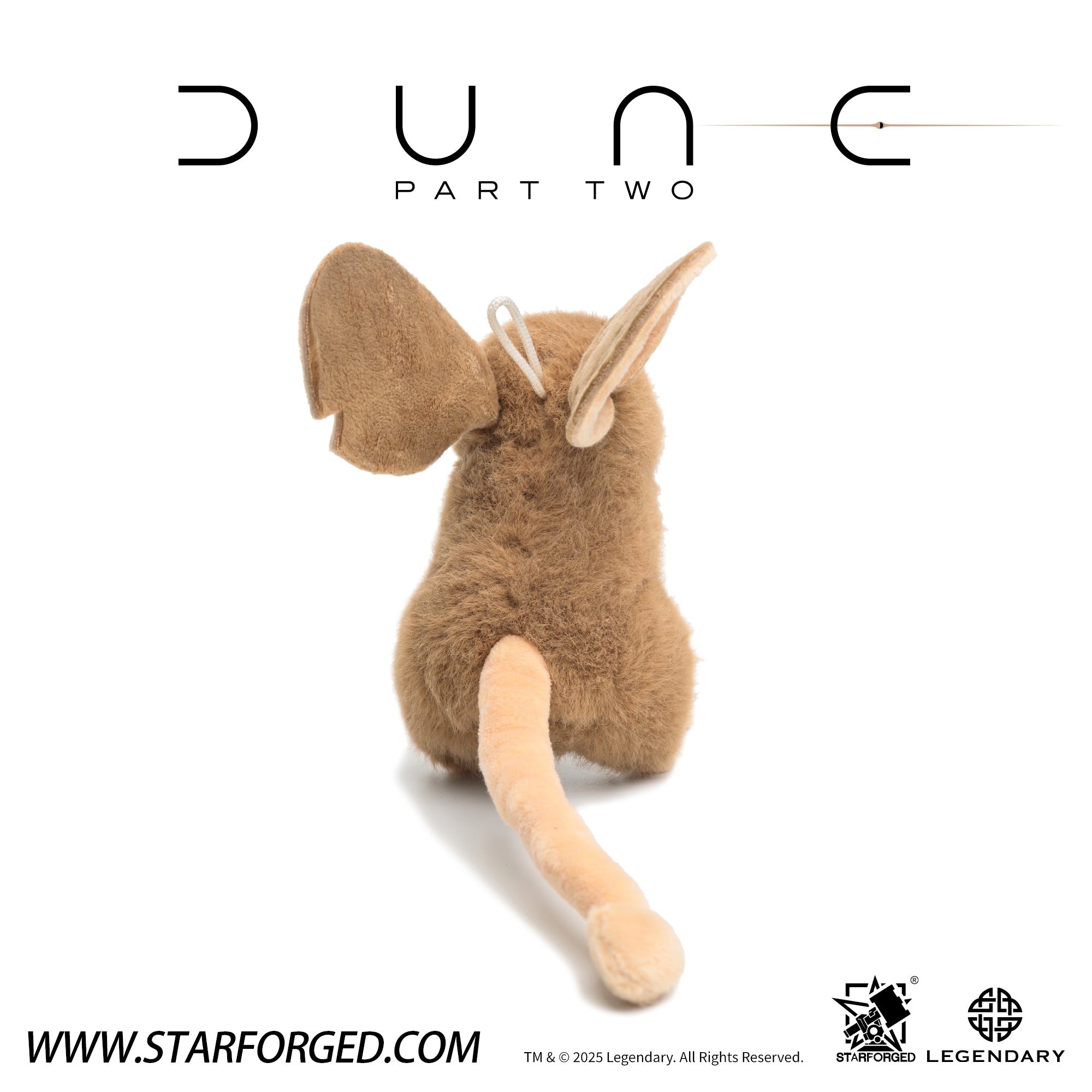Starforged Dune II Muad'Dib  Desert Mouse Plush Kids Toy Legendary Pictures Official License Other
