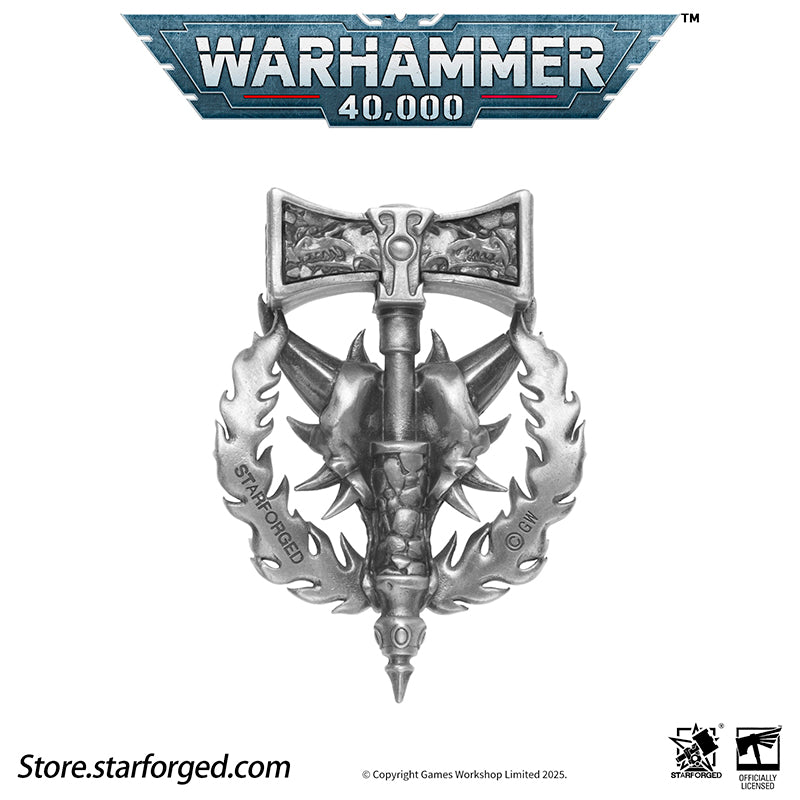 Vulkan is one of the twenty Primarchs crafted by the Emperor of Mankind to lead the Great Crusade and reunite the fractured Imperium. In honor of his deeds, his Legion of Space Marines was renamed the "Salamanders."

Like all Primarchs, Vulkan inherited a unique aspect of the Emperor himself—his gift was immortality, making him a Perpetual. He could recover from any injury, even complete annihilation, though he only became aware of this ability during the Horus Heresy. During the Great Crusade, Vulkan earne