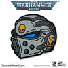 Starforged Warhammer 40K Brooch Space Marines Pin Badge Refrigerator Magnet  Men's Metal Chapter Badge