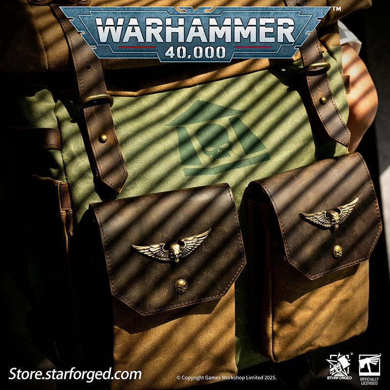 Starforged De Gloria Cadia Support Backpack MK.Ⅲ Warhammer 40k Cadian  Astra Militarum Men's Bag Other