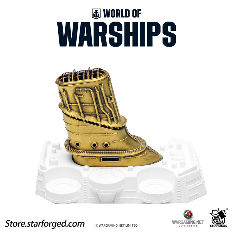 Starforged World of Warships WOWS Themed Incense Burner Game Peripherals Wargaming License