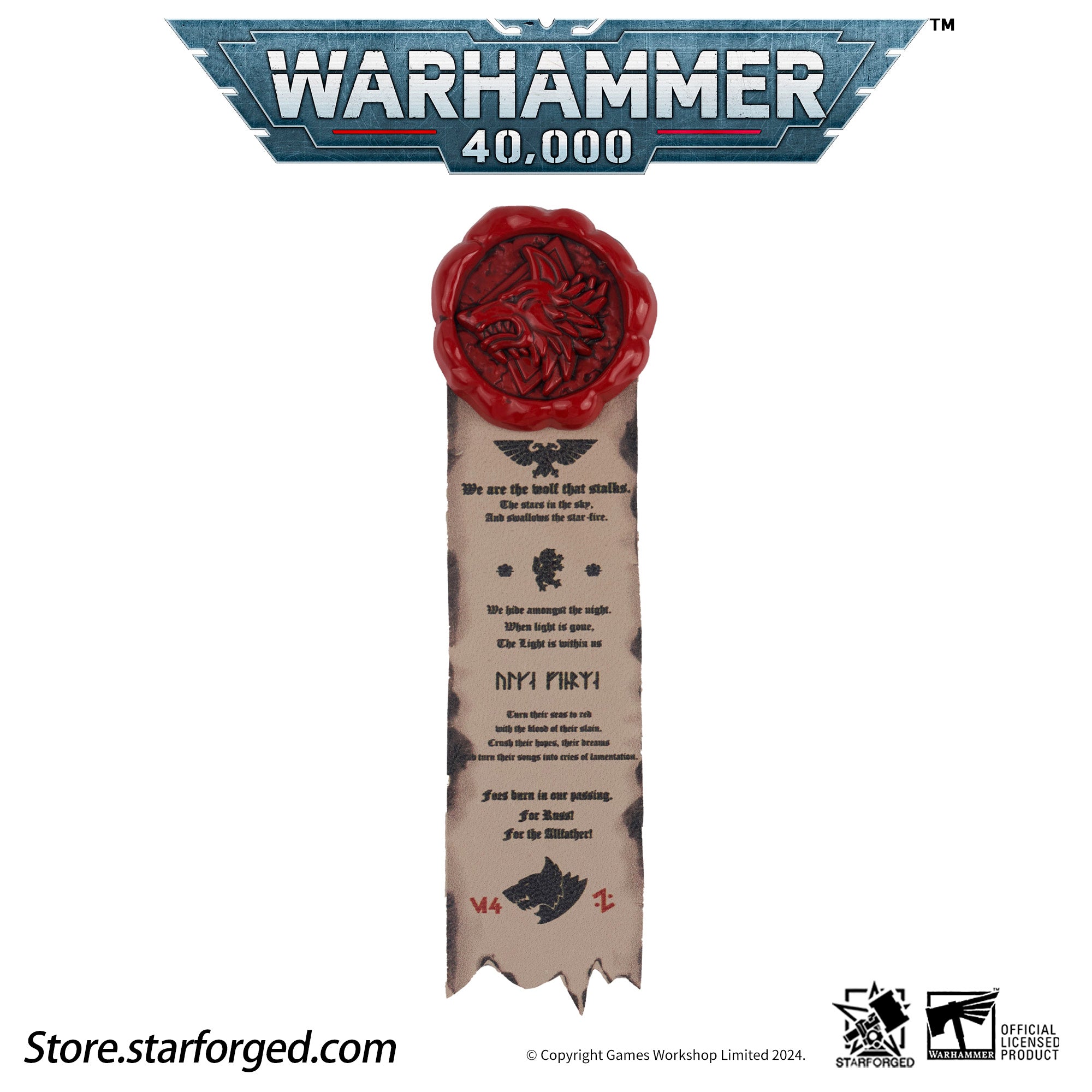Warhammer 40K Games Workshop Authorized Purity Seals Starforged Set 3