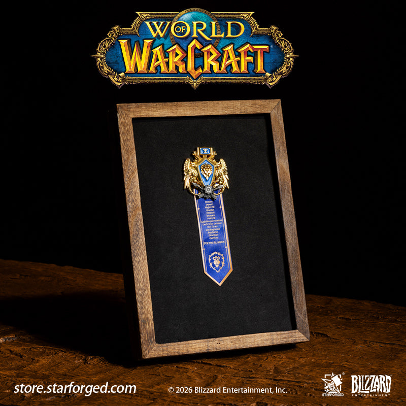 STARFORGED World of Warcraft Faction Metal Badges | Men's Fashion Accessories | Officially Authorized | WOW Gifts