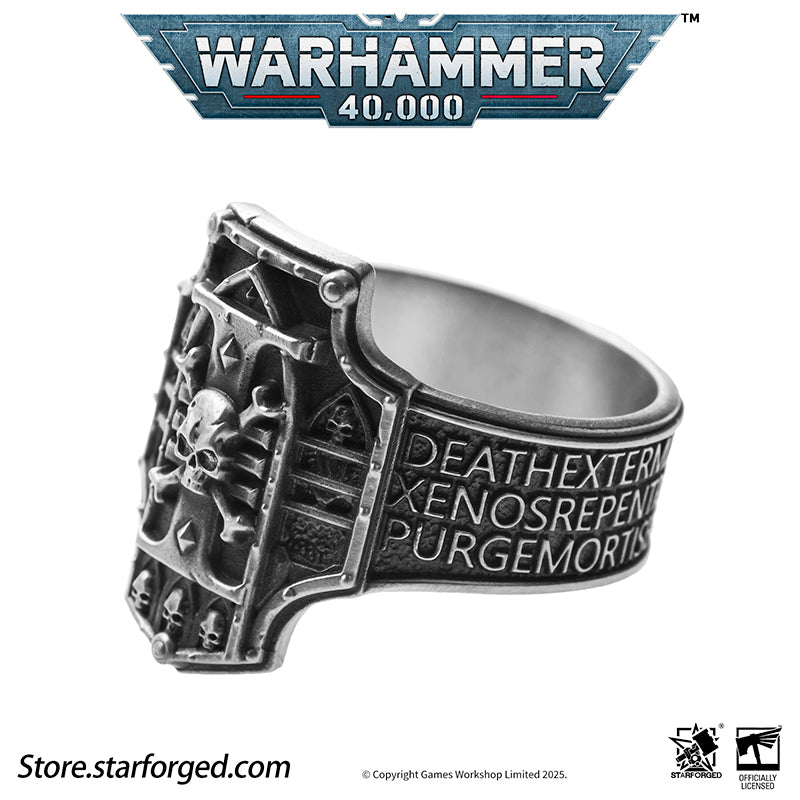 The Deathwatch is an elite xenos-hunting strike force composed of Space Marines, though it never openly recruits. Instead, it only accepts the finest warriors recommended by their parent Chapters.

The Deathwatch command assigns roles based on each battle-brother’s specialized skills and experience against specific xenos threats. If they deploy a 10-man Kill Team armed with heavy bolters, you can be certain these warriors are not only the best heavy gunners in the Imperium, but also veterans with extensive 