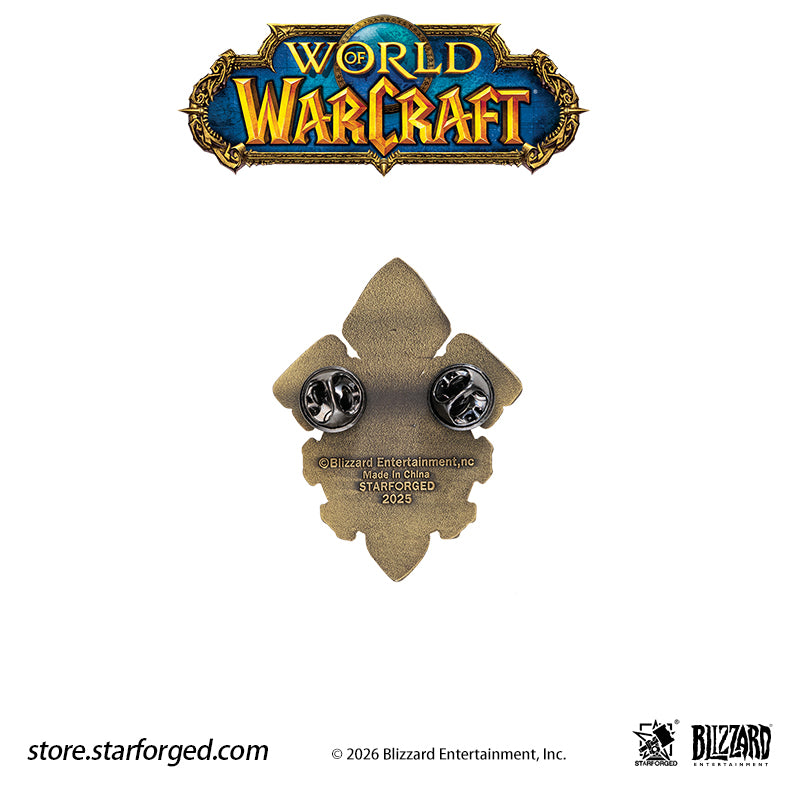 STARFORGED World of Warcraft Faction Badges | Men's Fashion Accessories | Officially Authorized | WOW Gifts