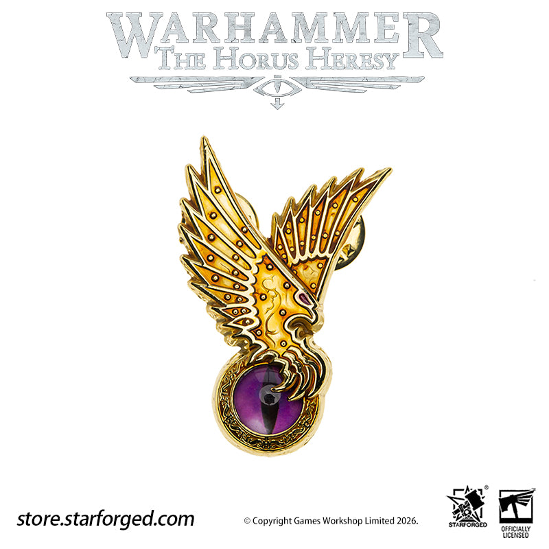 Starforged Warhammer 30K Chaos Space Marine Emperor's Children Phonecian's Favour Armourial Pin Warhammer Gifts Fashion Accessories The Emperor's Children were the III Legion of the twenty original Space Marine Legions, also known after their fall as the Lords of Profligacy. Their Primarch is Fulgrim. One of the nine legions that betrayed the Emperor during the Horus Heresy, they became Chaos Space Marines. 