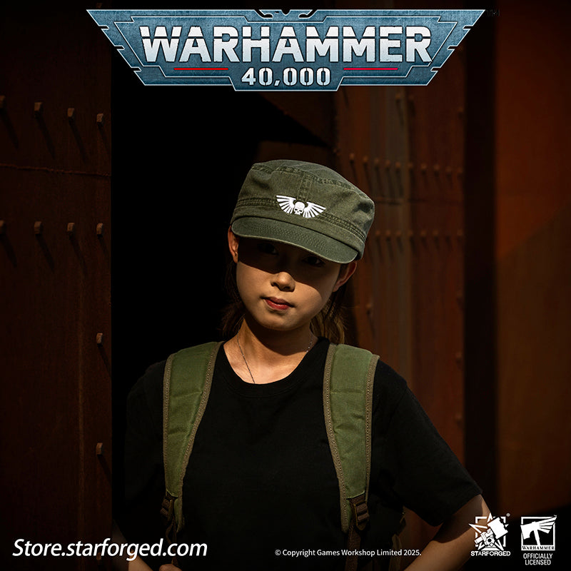 Starforged Warhammer 40K Religious Scions——Astra Militarum Tactics Cap Men's Fashion Clothes