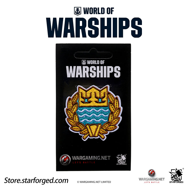 Starforged World of Warships WOWS Trendy Plaque Velcro Game Peripherals Wargaming License