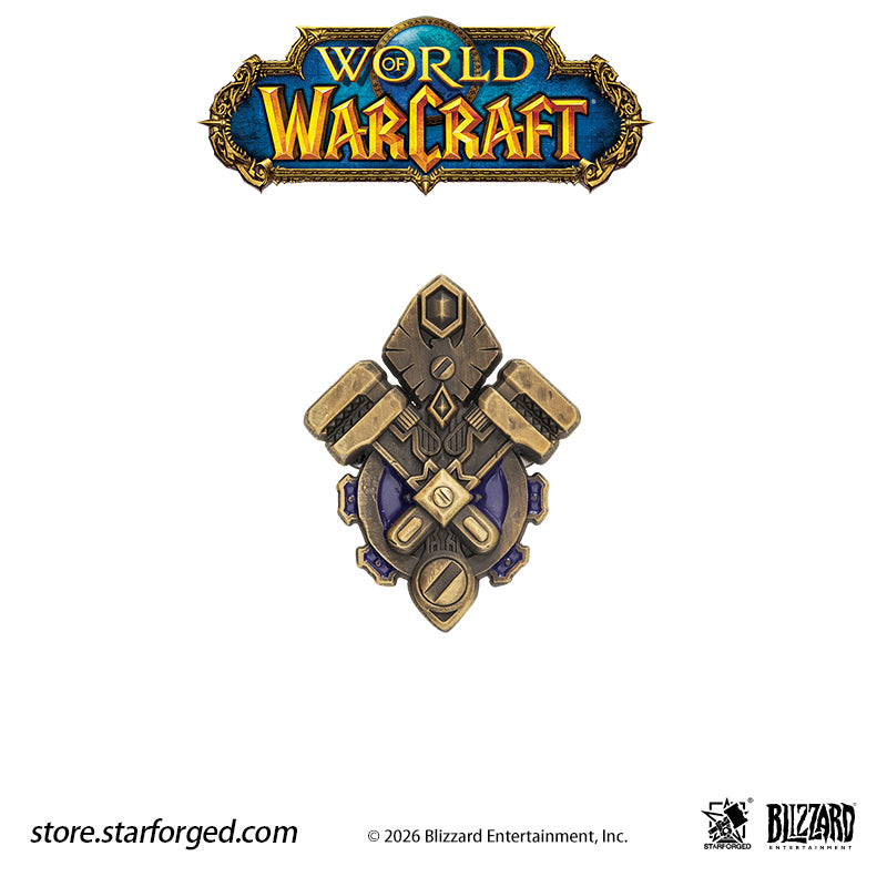 STARFORGED World of Warcraft Faction Badges | Men's Fashion Accessories | Officially Authorized | WOW Gifts