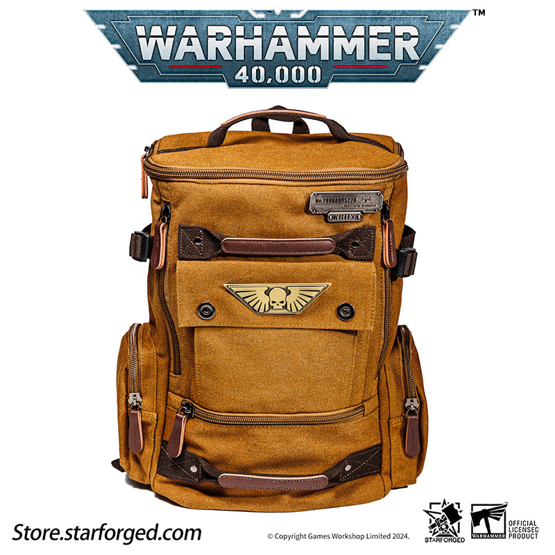 Starforged Astra Militarum Death Korps of Krieg Siege Regiment BackPack Warhammer 40K Computer Bag  other