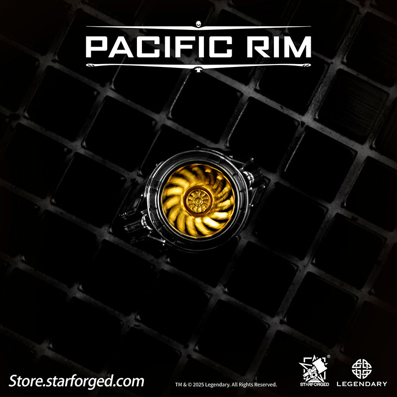 Starforged Pacific Rim Arc-9 Reactor – Pacific Rim Themed Ring Men's Jewelry Accessories Gift Official License Gipsy Danger, also known as 