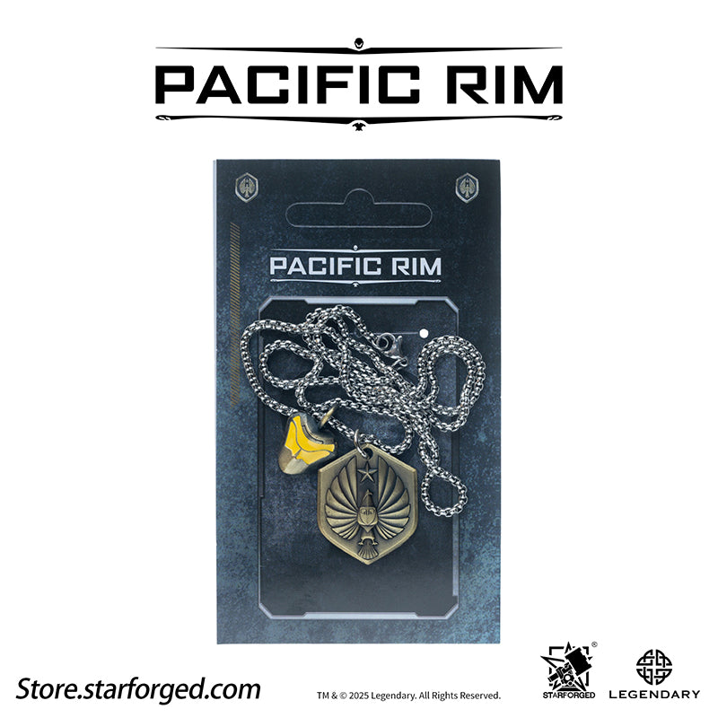 Starforged Pacific Rim “PPDC” Themed Pendant Men's Jewelry Accessories Movie Merchandise Officially Authorized