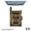 Starforged  Book of the Holy Ordos &  Seal of Inquisition Warhammer 40K Copper Men‘’s Necklace  WH40K