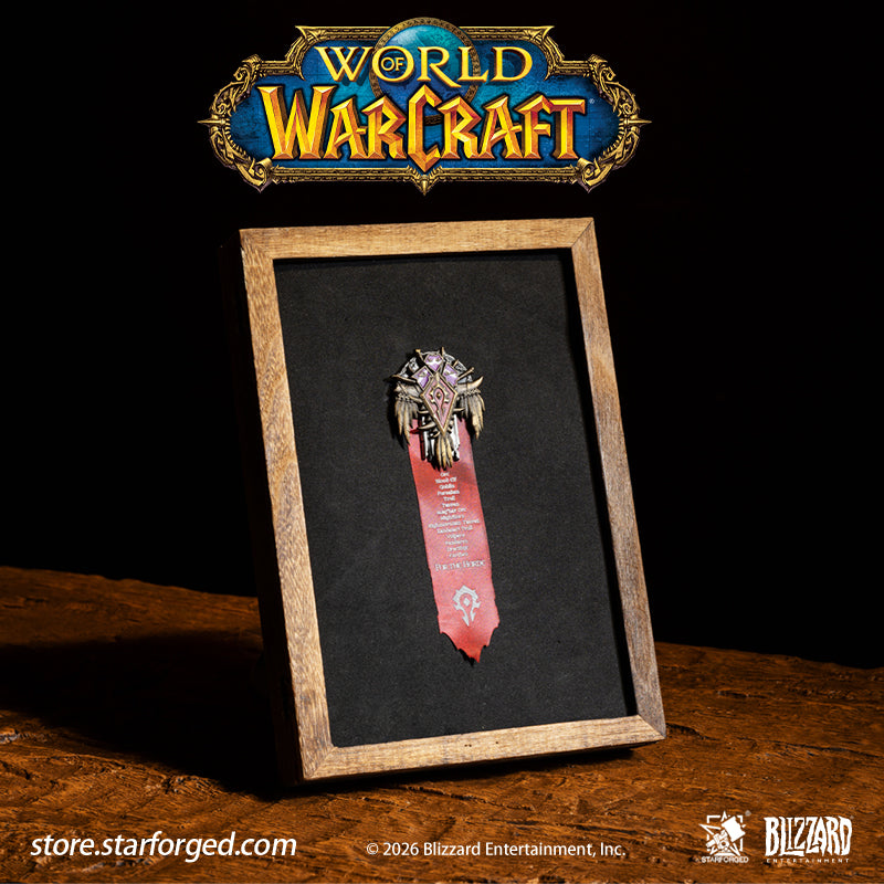 STARFORGED World of Warcraft Faction Metal Badges | Men's Fashion Accessories | Officially Authorized | WOW Gifts