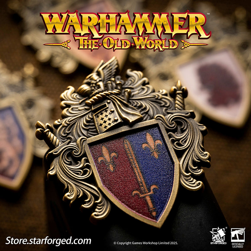 The mighty armies of Bretonnia are formed around a core of brave knights, supported by hundreds of lowborn peasants. They are a valiant and warlike people who see seeking battle as a way to uphold their honor and dignity. Any enemy daring to invade their lands will face the wrath of their fearsome knights, and few can stand against them on open ground.

Bretonnian armies often employ the tactic of devastating cavalry charges, trampling any foe who dares to stand before them. The peasants support them by rai