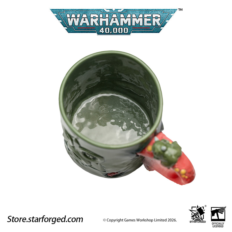 Starforged Warhammer 40K Chaos Gods Dark Gods The Plague Lord Nurgle Pustulent Beverage Mug All the Chaos gods are embodiments of the hopes, fears and other strong emotions and concepts generated by the mortal races. In Nurgle's case, the source of power is insecurity, denial, self-delusion and the living's fear of inevitable death and disease, as well as their unconscious response to that fear, which is the "power of life", the motivating power of mankind and other races. 