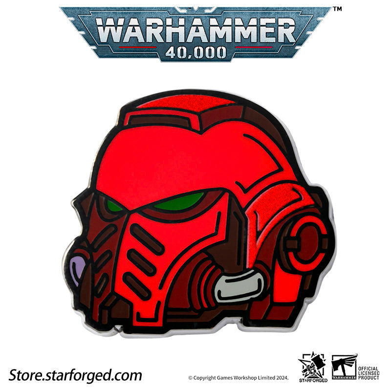 Starforged Warhammer 40K Brooch Space Marines Pin Badge Refrigerator Magnet  Men's Metal Chapter Badge