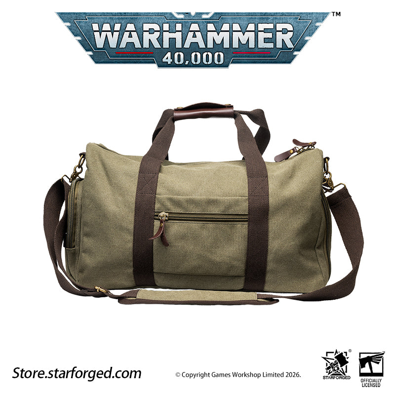 Starforged Warhammer 40K Imperial of Man Astra Militarum Traveler Bag Warhammer Fashion Accessories Gift