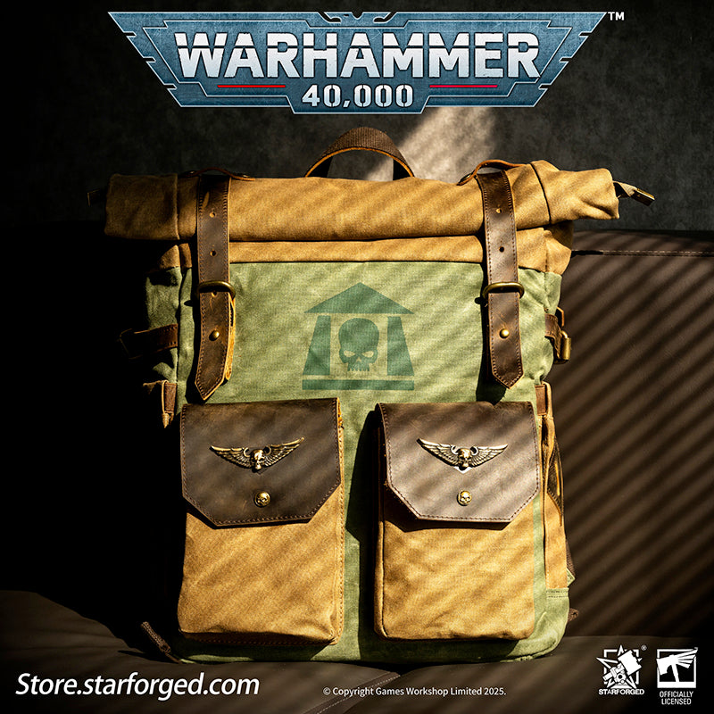 Starforged De Gloria Cadia Support Backpack MK.Ⅲ Warhammer 40k Cadian  Astra Militarum Men's Bag Other