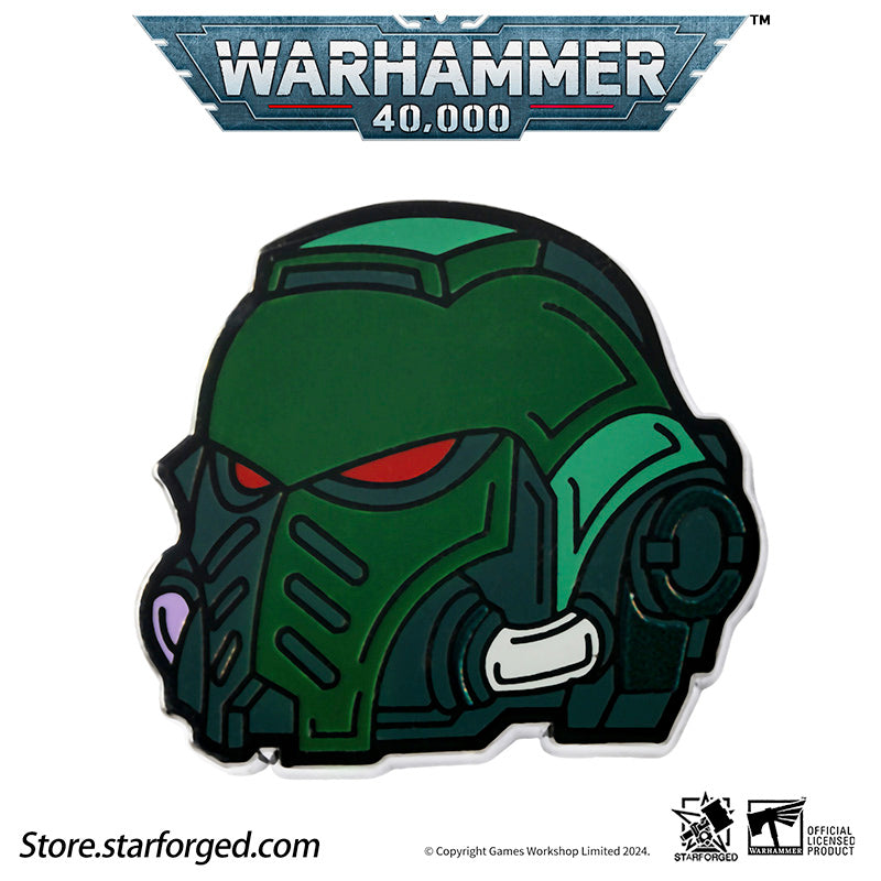 Starforged Warhammer 40K Brooch Space Marines Pin Badge Refrigerator Magnet  Men's Metal Chapter Badge