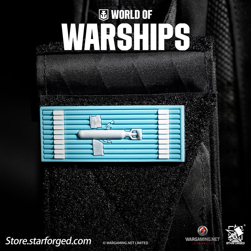 Starforged World of Warships  Game Damage Counting Logo Velcro Men's Accessories Other