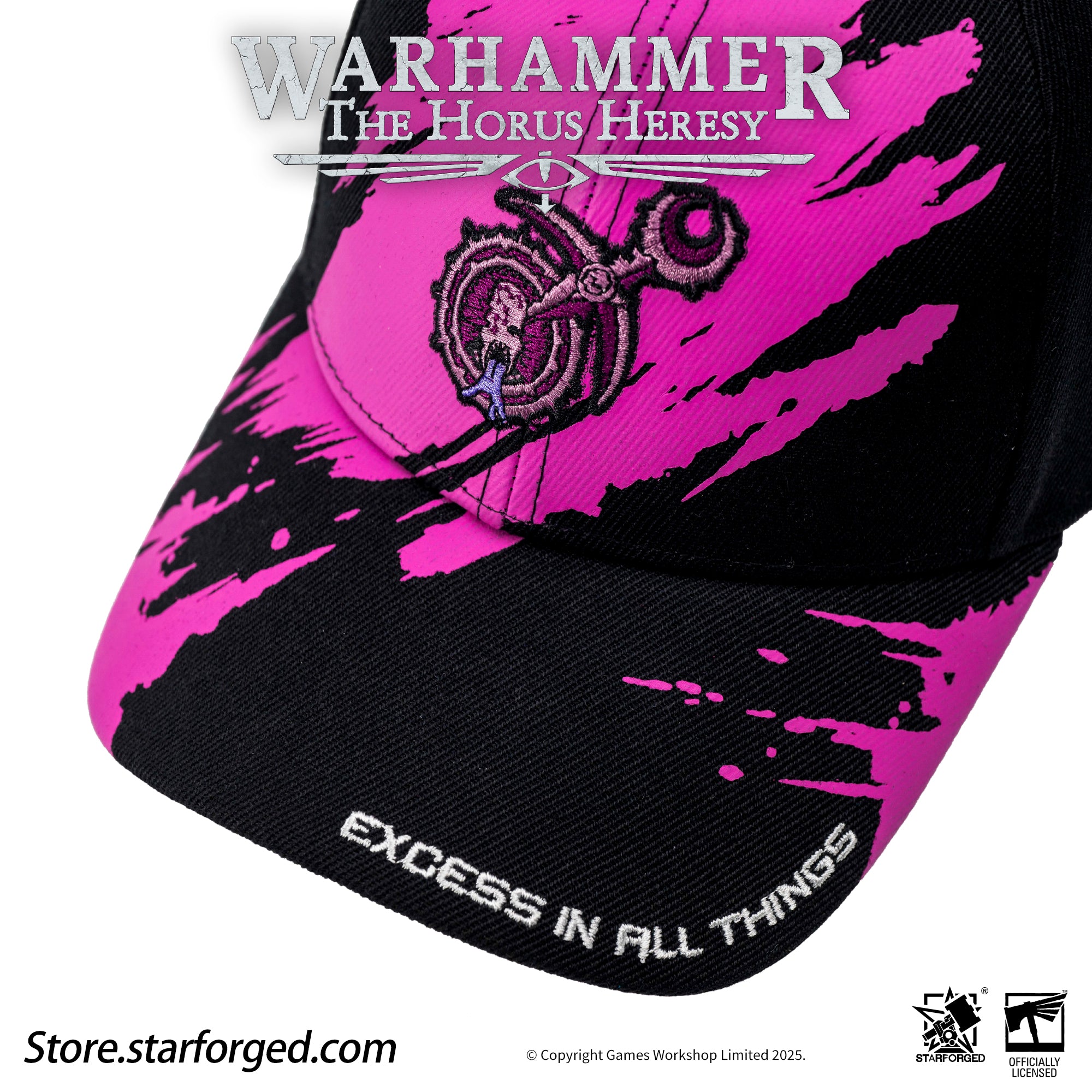 Starforged Warhammer 40K Chaos Faction Themed Hats Baseball Peaked Cap Other