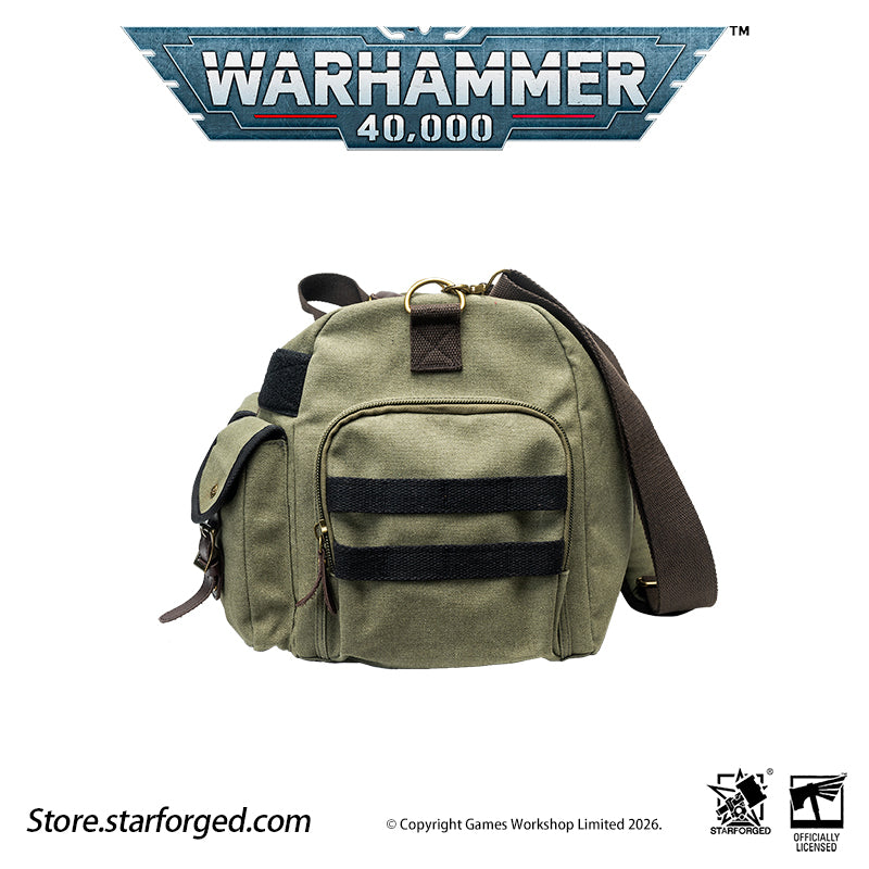Starforged Warhammer 40K Imperial of Man Astra Militarum Traveler Bag Warhammer Fashion Accessories Gift