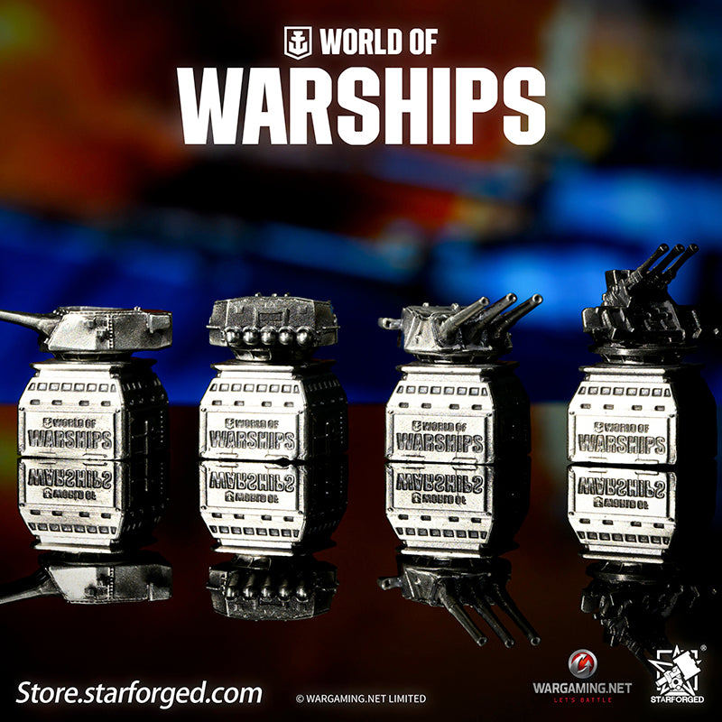 Starforged World of Warships Armament Turret Keyboard Keycaps Game Peripherals Official Authorization