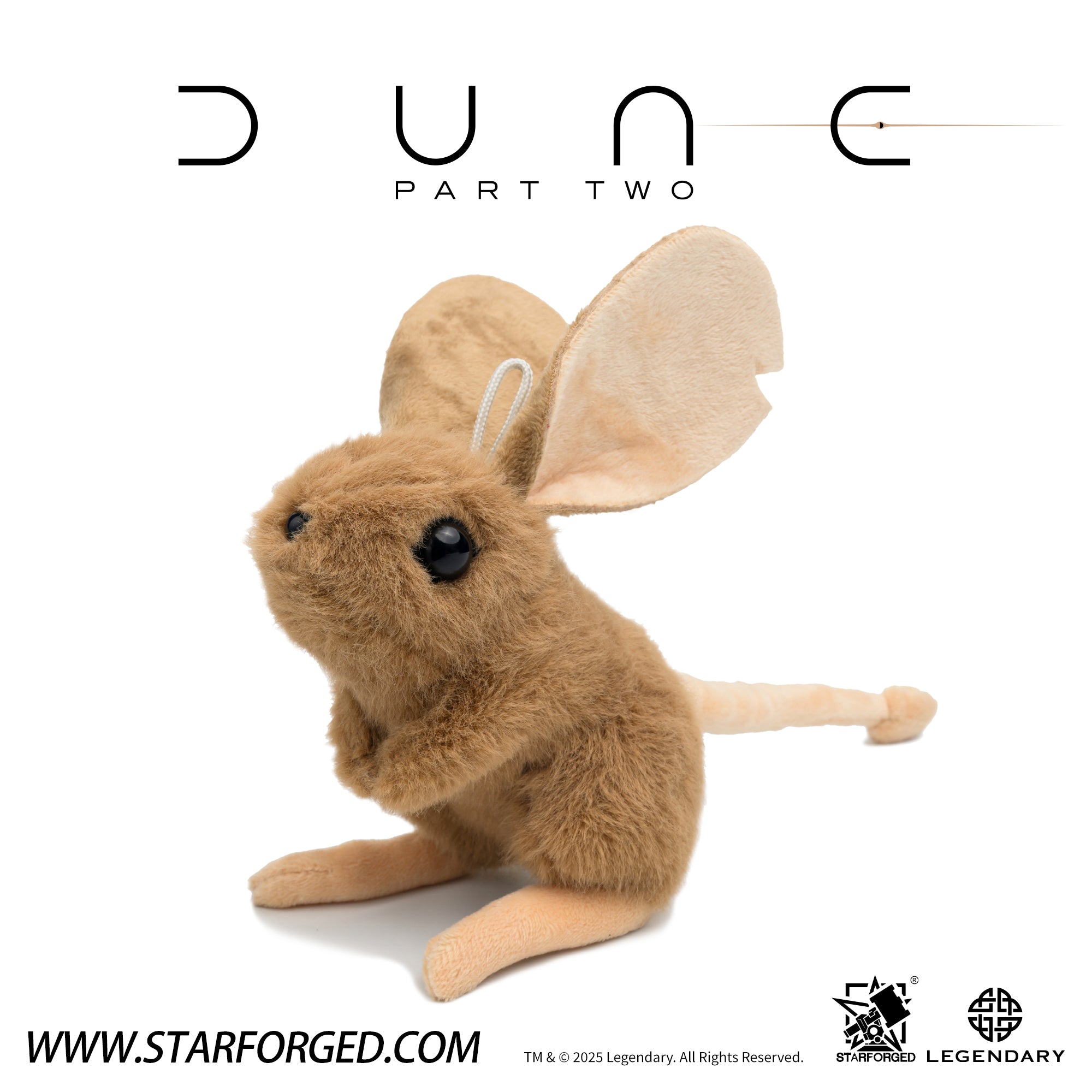 Starforged Dune II Muad'Dib  Desert Mouse Plush Kids Toy Legendary Pictures Official License Other