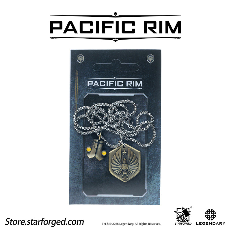 Starforged Pacific Rim “PPDC” Themed Pendant Men's Jewelry Accessories Movie Merchandise Officially Authorized