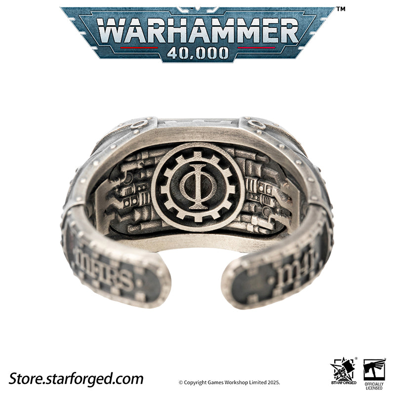 Starforged Warhammer 40K Adeptus Mechanicus Cipher of the Machine God Seal Badge The Machine Spirit is the Imperial designation for the autonomous systems and operational mechanisms within its technology. Unlike the forbidden Abominable Intelligence, Machine Spirits possess no self-evolution capabilities. These advanced systems are formed through the fusion of organic and mechanical components within machines, functioning as sacred automation. From humble lasguns to mighty battle tanks, this steel tide rema