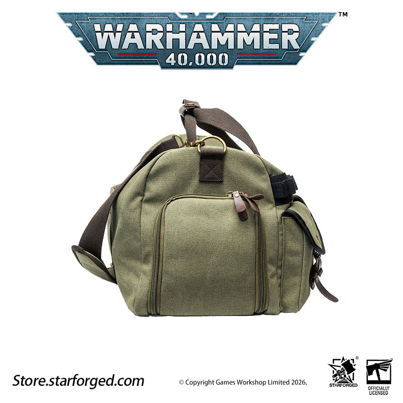 Starforged Warhammer 40K Imperial of Man Astra Militarum Traveler Bag Warhammer Fashion Accessories Gift