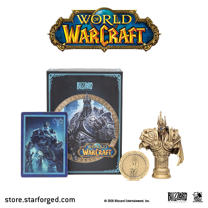 Starforged World of Warcraft Lich King Legendary Collector's Edition Wax Set Men's Fashion Accessories Officially Authorized