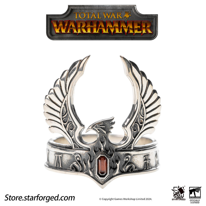 Warhammer Total War 3 Phoenix Crown Ring Asur's Treasure High Elves of Ring by Starforged