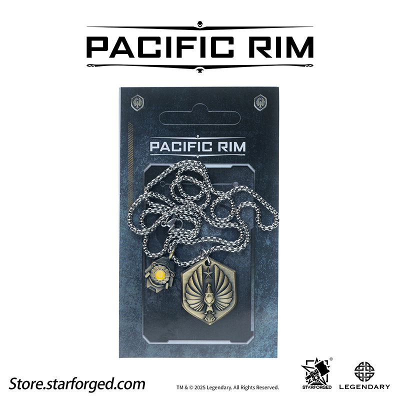 Starforged Pacific Rim “PPDC” Themed Pendant Men's Jewelry Accessories Movie Merchandise Officially Authorized