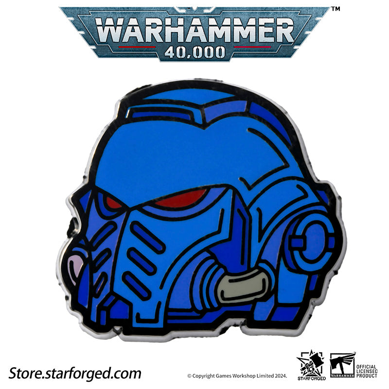 Starforged Warhammer 40K Brooch Space Marines Pin Badge Refrigerator Magnet  Men's Metal Chapter Badge