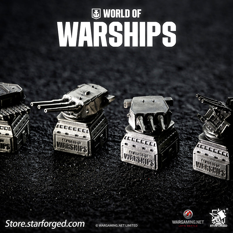Starforged World of Warships Armament Turret Keyboard Keycaps Game Peripherals Official Authorization