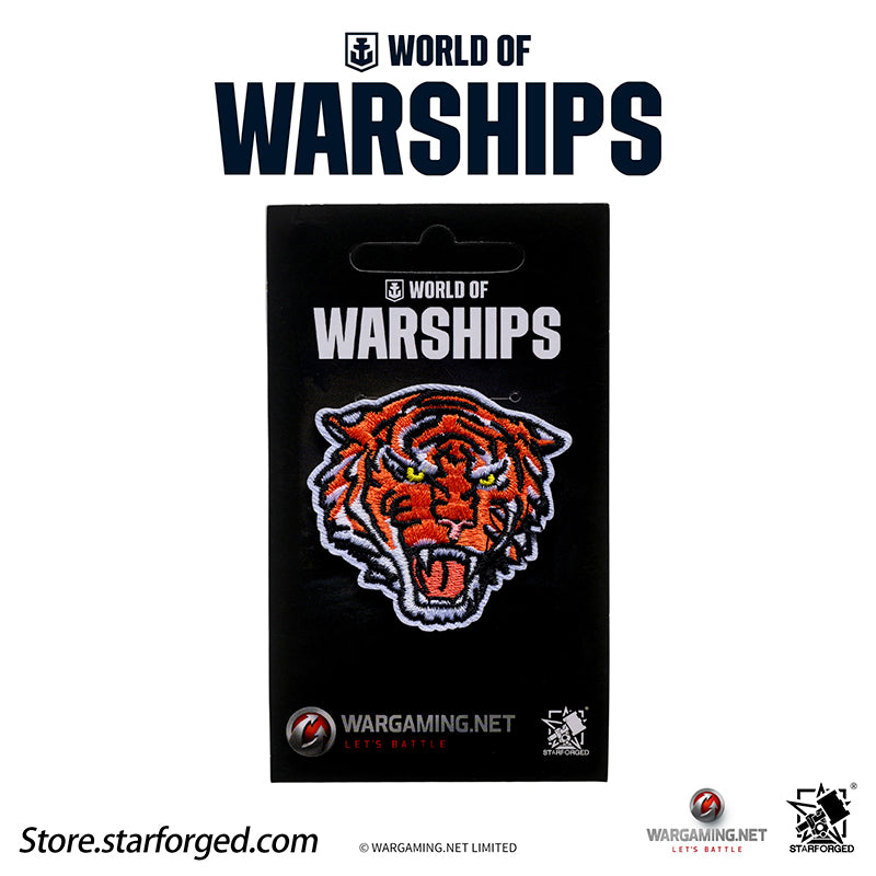 Starforged World of Warships WOWS Trendy Plaque Velcro Game Peripherals Wargaming License