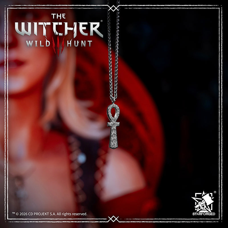 Starforged The Witcher 3: Wild Hunt Keira Metz Necklace Silver Pendant Game Merchandise Officially Authorized Keira Metz is a sorceress from Kaer Morhen, petite in stature with long golden hair and green eyes. Along with Triss Merigold, she served as a royal advisor to King Foltest of Temeria.  Geralt of Rivia first encountered Keira Metz in what could be called a stroke of fate—or more accurately, a near miss. During the infamous coup on Thanedd Island, she was thrown out of a window by Artorius Vigo, land