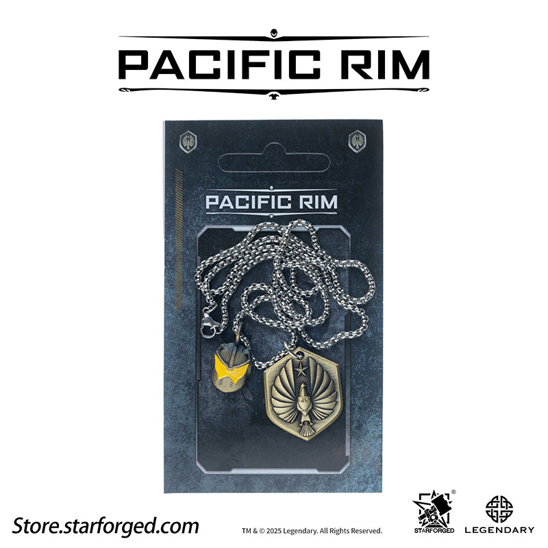 Starforged Pacific Rim “PPDC” Themed Pendant Men's Jewelry Accessories Movie Merchandise Officially Authorized