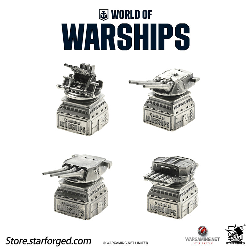 Starforged World of Warships Armament Turret Keyboard Keycaps Game Peripherals Official Authorization