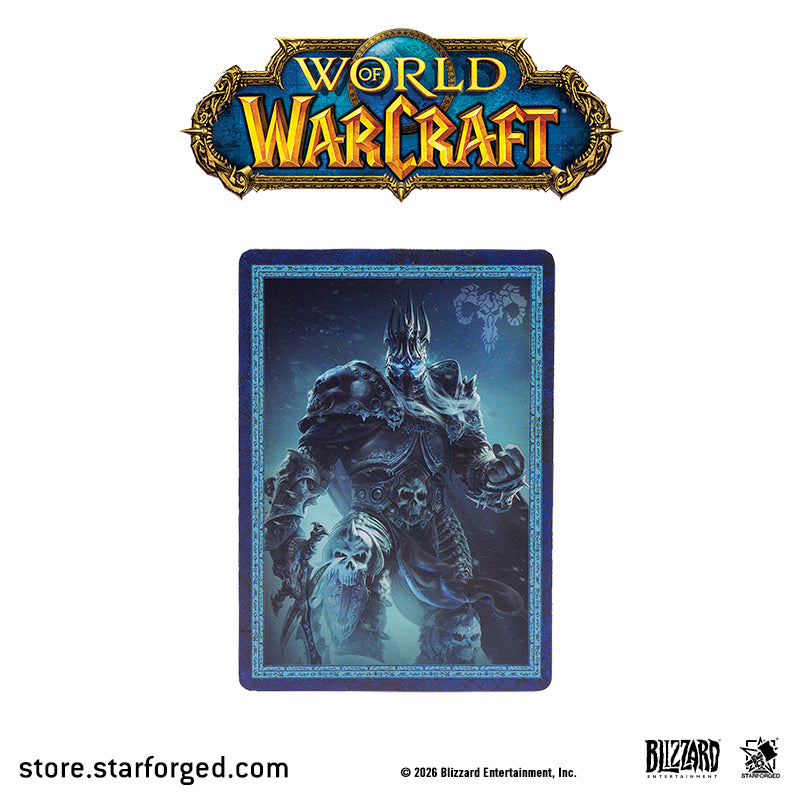 Starforged World of Warcraft Lich King Legendary Collector's Edition Wax Set Men's Fashion Accessories Officially Authorized