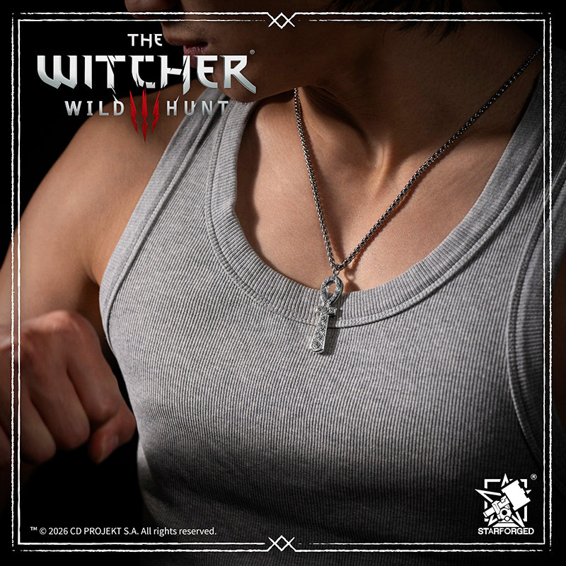 Starforged The Witcher 3: Wild Hunt Keira Metz Necklace Silver Pendant Game Merchandise Officially Authorized