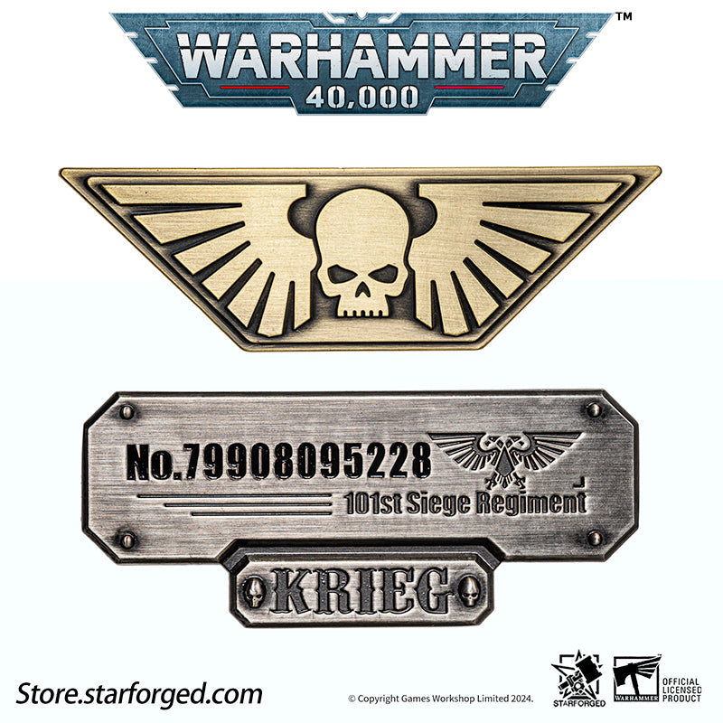 Starforged Astra Militarum Death Korps of Krieg Siege Regiment BackPack Warhammer 40K Computer Bag  other