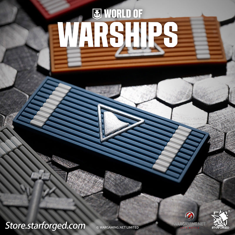 Starforged World of Warships  Game Damage Counting Logo Velcro Men's Accessories Other