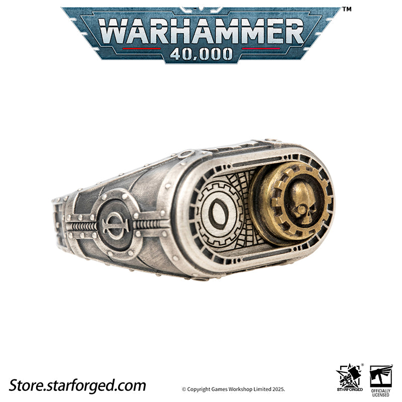 Starforged Warhammer 40K Adeptus Mechanicus Cipher of the Machine God Seal Badge The Machine Spirit is the Imperial designation for the autonomous systems and operational mechanisms within its technology. Unlike the forbidden Abominable Intelligence, Machine Spirits possess no self-evolution capabilities. These advanced systems are formed through the fusion of organic and mechanical components within machines, functioning as sacred automation. From humble lasguns to mighty battle tanks, this steel tide rema